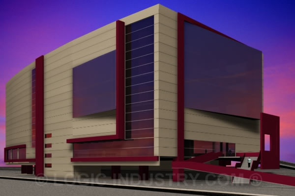 Presentation CD for Mall building